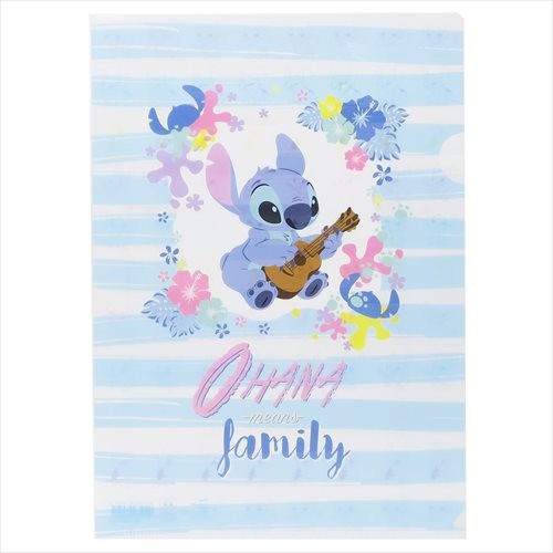 大賀屋 史迪奇 檔案夾 A4 檔案 收納 檔案夾 資料夾 迪士尼 DISNEY 星際寶貝 日貨 正版 J00014637