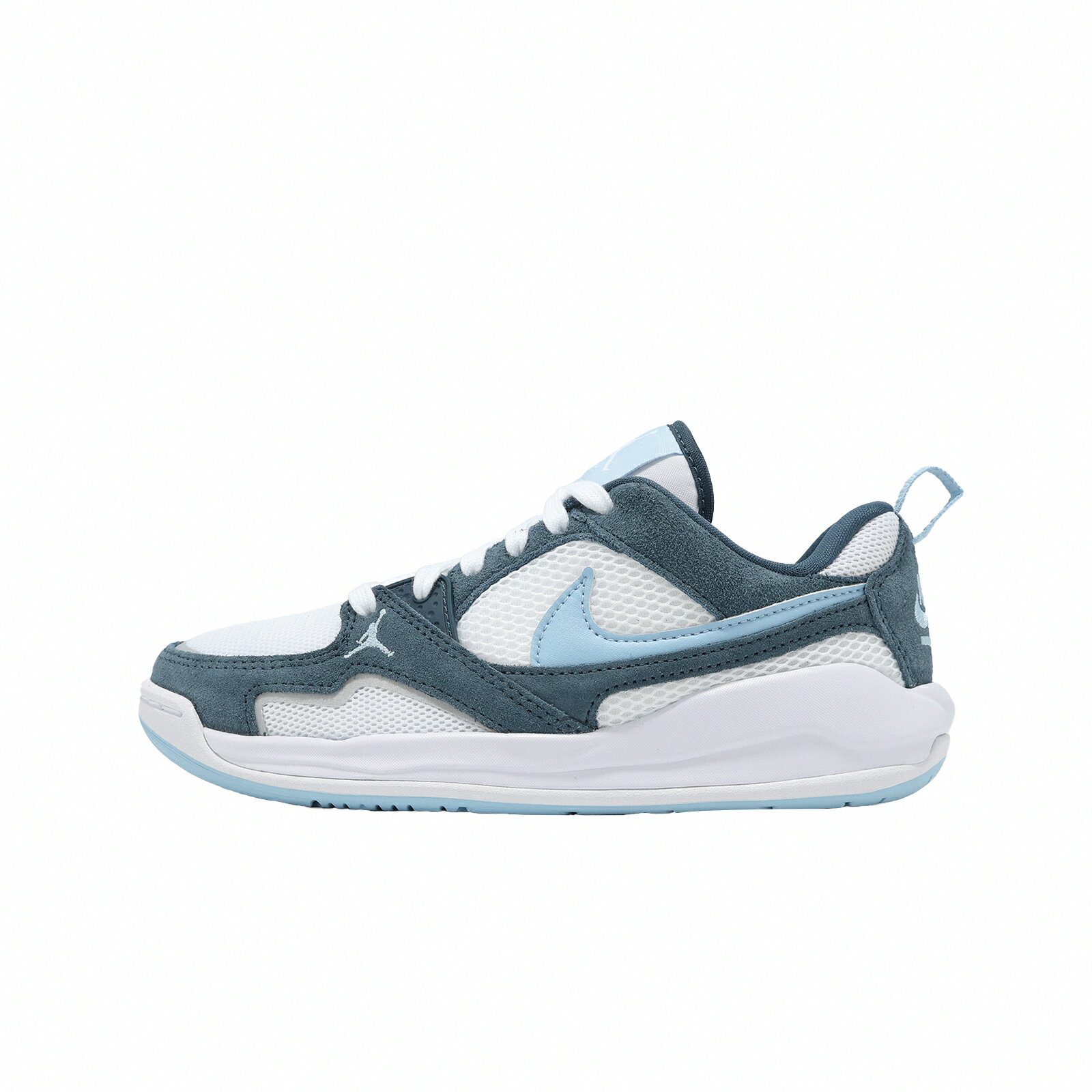 Nike 休閒鞋 Jordan CMFT Era GS 大童 女鞋 白 藍 麂皮 復古 HQ0506-103