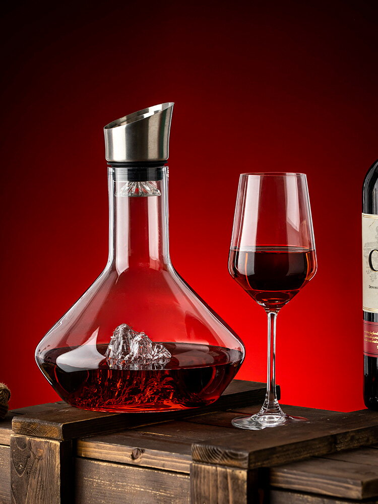 紅酒杯套裝家用創意水晶杯葡萄醒酒器高檔歐式玻璃高腳杯奢華酒具