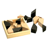 《WORLD ZEBRA》益智原木歡樂七巧積木盒 東喬精品百貨