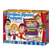 【 4M 美勞創作】湯匙木偶劇團 Wooden Spoon Puppet