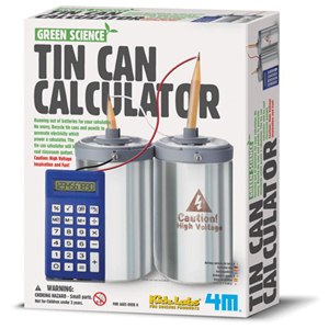 《4M》科學 環保計算機 Tin Can Calculator 東喬精品百貨