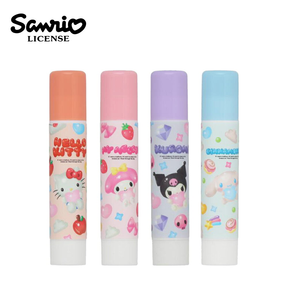 【日本正版】三麗鷗 護唇膏 3.5g 潤唇膏 凱蒂貓 美樂蒂 酷洛米 大耳狗