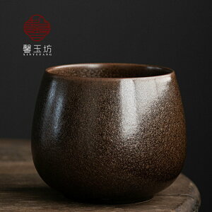 日式茶洗陶瓷茶渣缸家用大小號筆洗功夫茶具建水花盆水孟