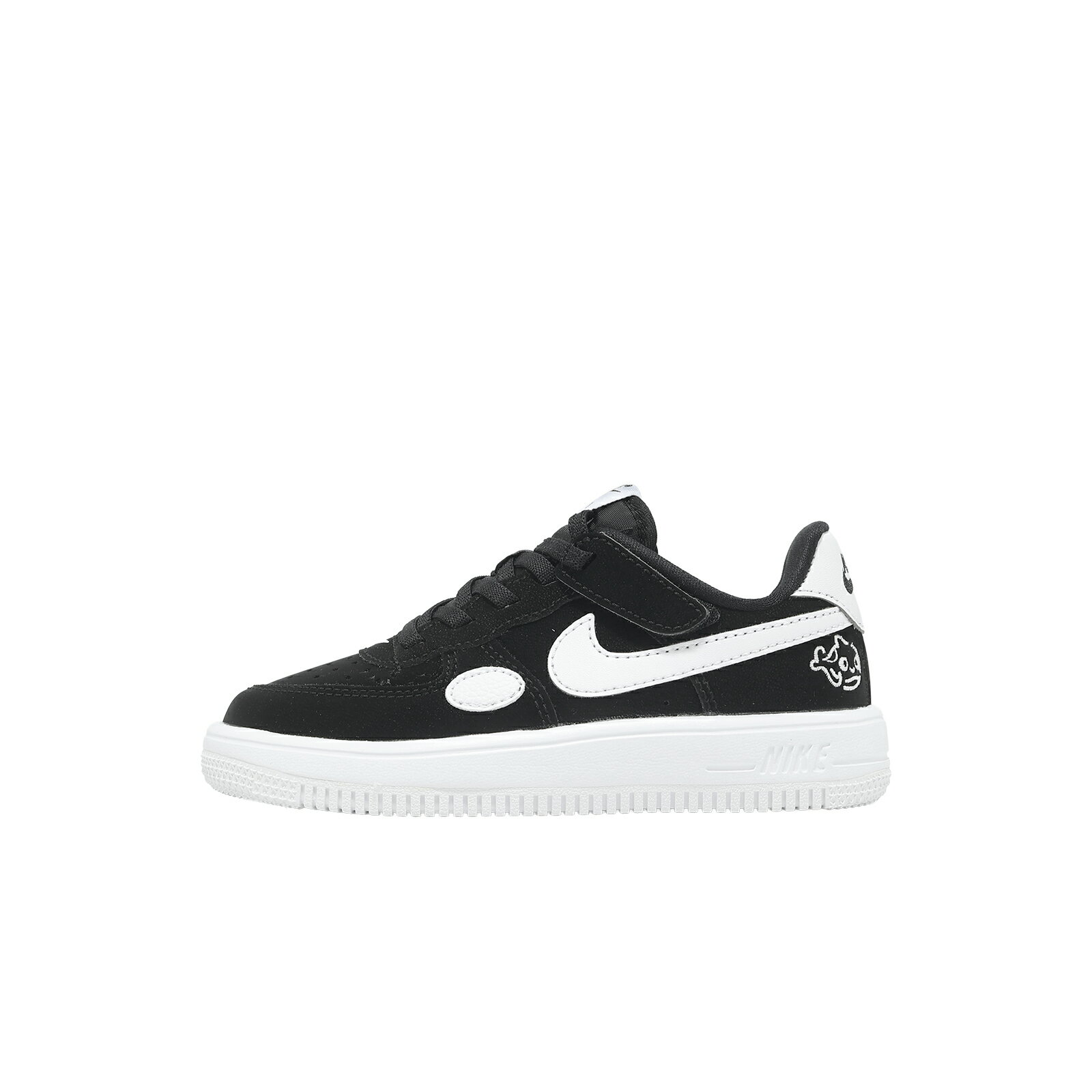 Nike 休閒鞋 Force 1 Low EasyOn LIL PS 中童 小朋友 黑 IR1301-001