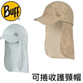 [ Buff ] 可捲收護頸帽 / UPF50 防曬 可拆式 / BF125341 BF131295