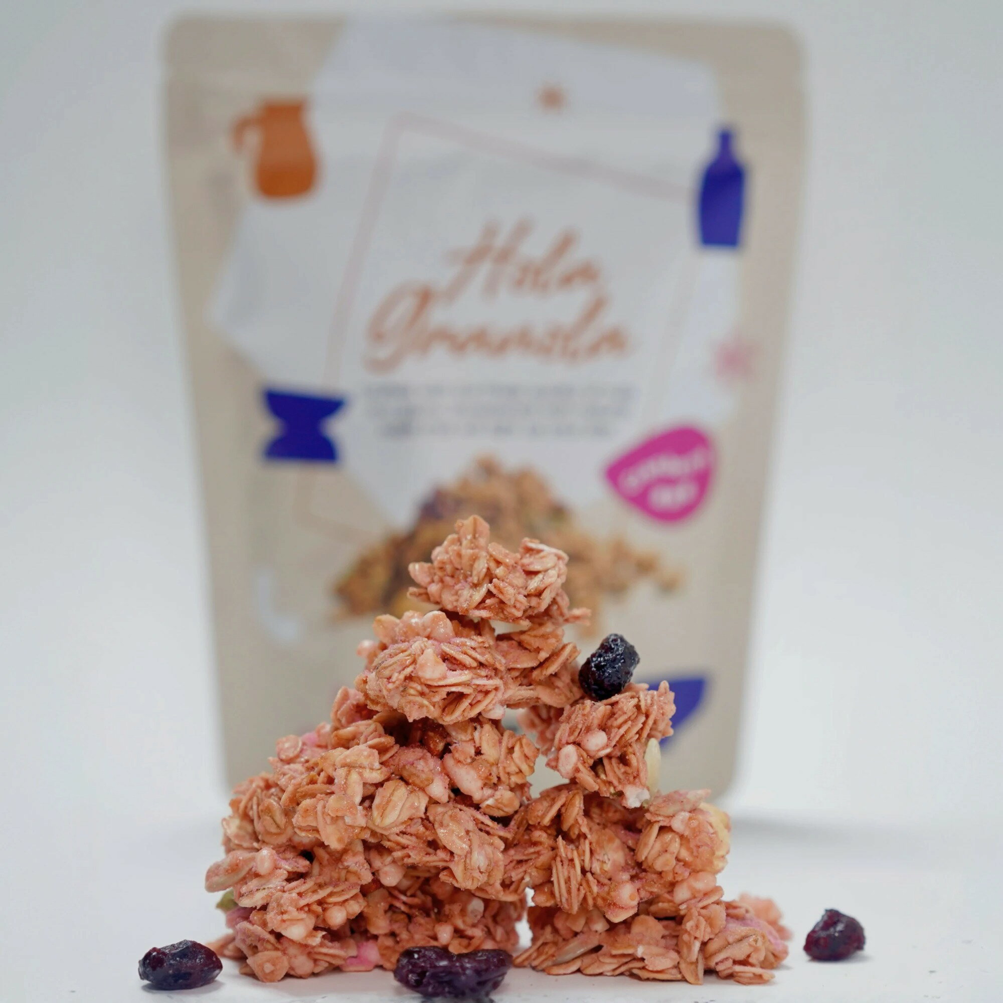 〔  Hola Granola!  〕蔓越莓 100g 堅果燕麥 燕麥餅乾 0