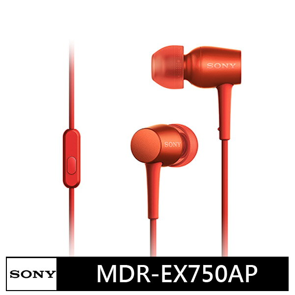<br/><br/>  SONY MDR-EX750AP 入耳式耳機 ★(公司貨)★<br/><br/>