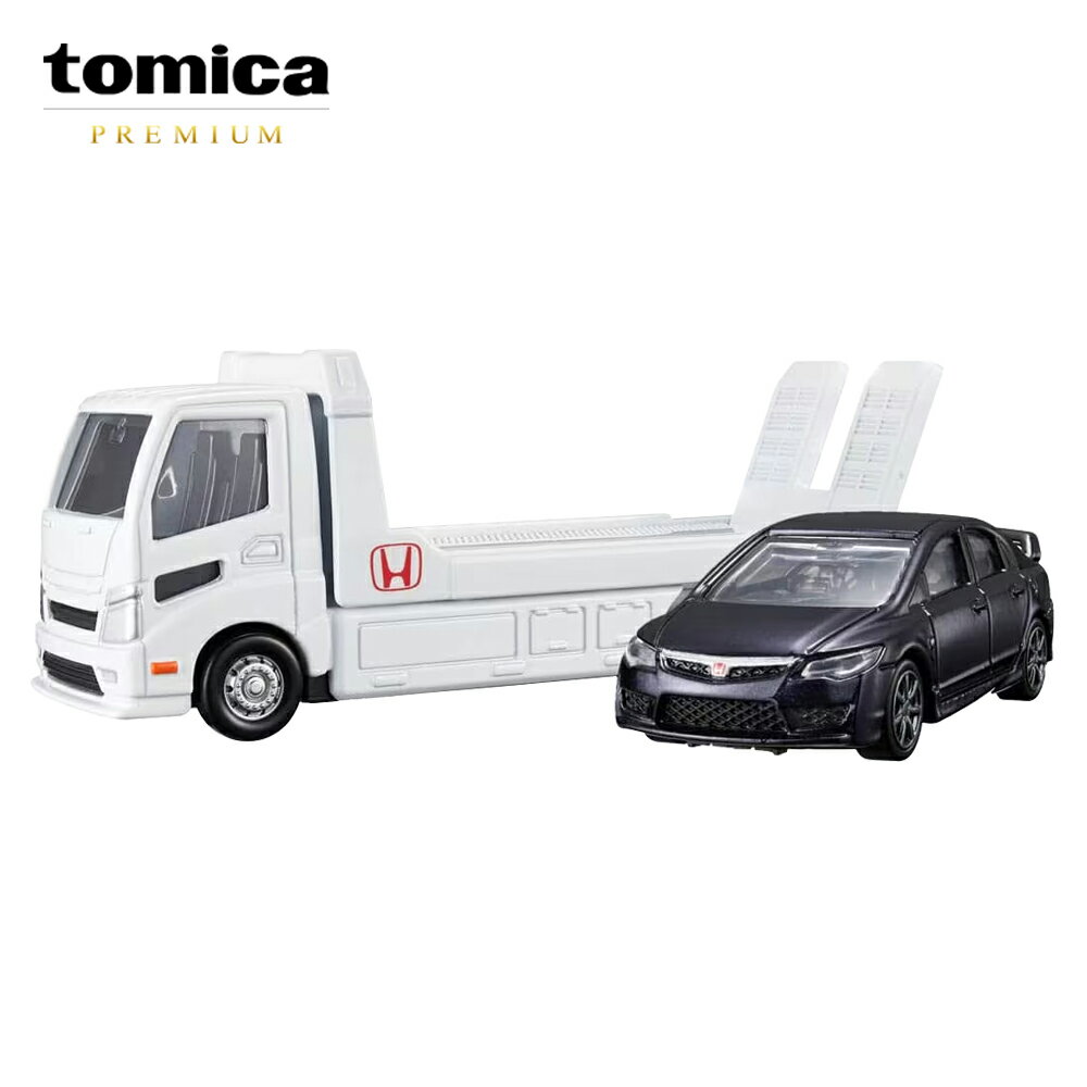 【日本正版】TOMICA PREMIUM 本田 CIVIC TYPE R FD2 Honda 喜美 運輸車 多美小汽車 - 912606