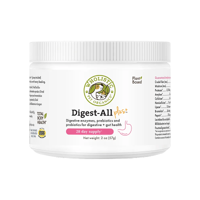 【Wholistic Pet Organics 護你姿】益生消化酵素粉 全齡犬貓 寵物保健 維持腸道健康 增進腸內菌叢平衡_2oz