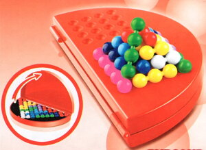 立體彩色珠拼圖益智桌面游戲180關親子互動智力兒童學生創意玩具
