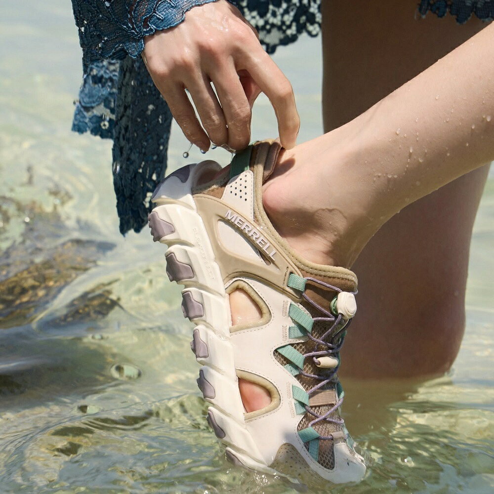 MERRELL(女)MAIPO EXPLORER SIEVE 水陸沙灘休閒鞋 女鞋-米褐色 7