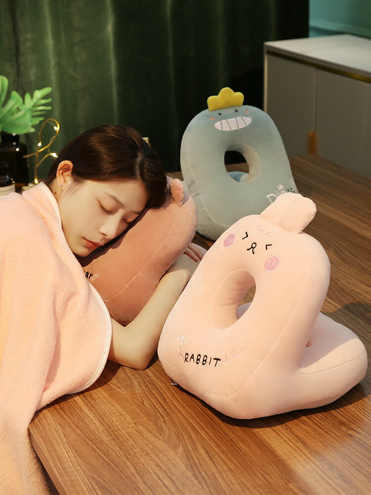 午睡枕 辦公室午休學生趴睡枕 桌上午睡抱枕 女生趴枕睡覺枕頭【不二雜貨】