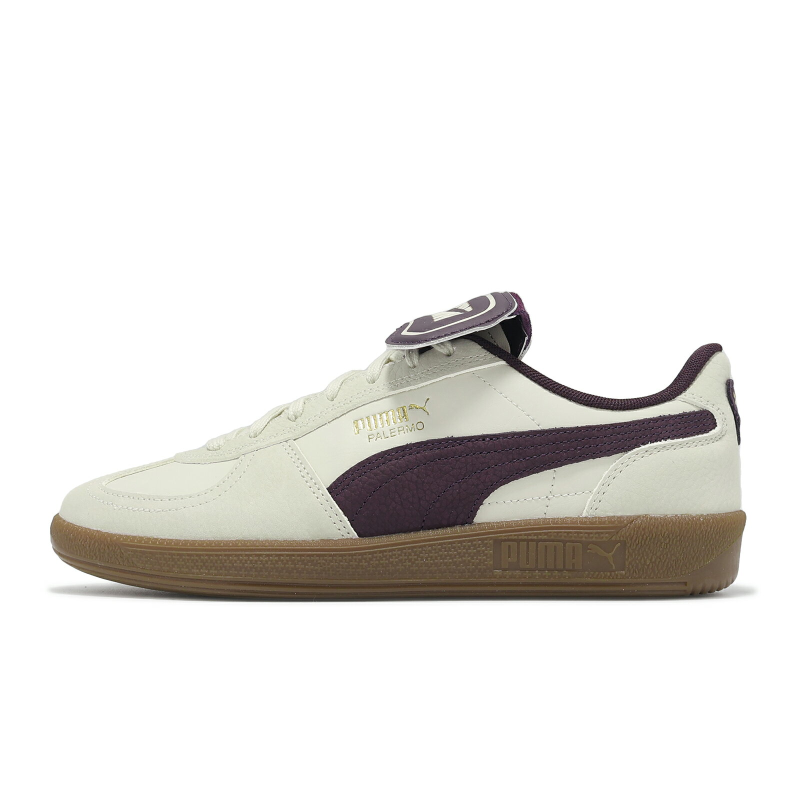 Puma 休閒鞋 Palermo Premium 男鞋 女鞋 米白 酒紅 翻鞋舌 復古 德訓鞋 情侶鞋 40174404