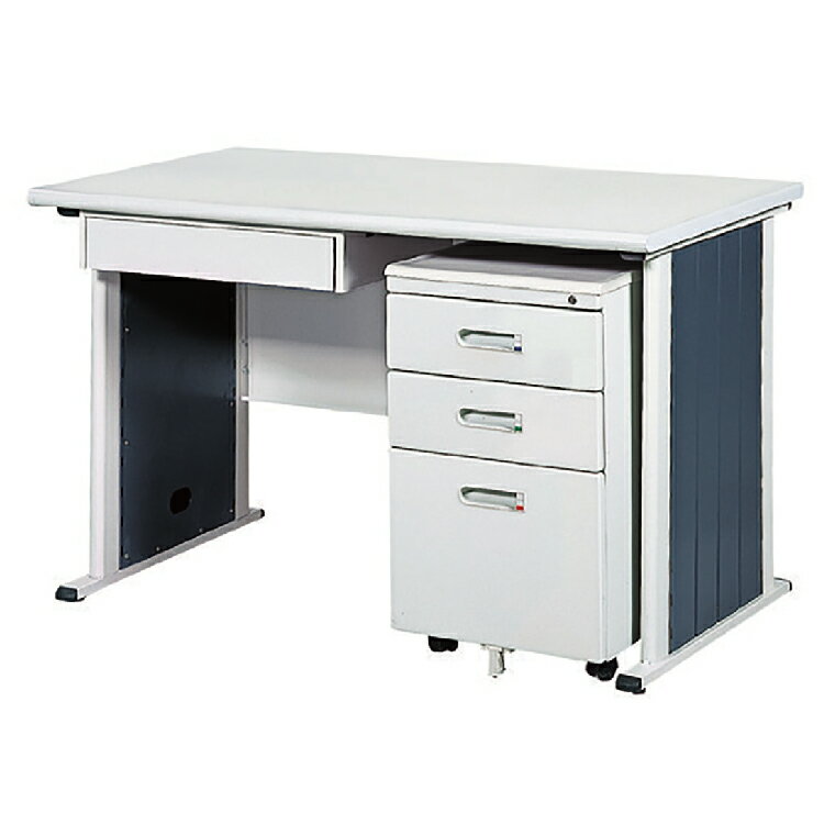 【 IS空間美學】YS120職員桌(整組)(2023-B-175-5) 辦公桌/職員桌/辦公家具/電腦桌