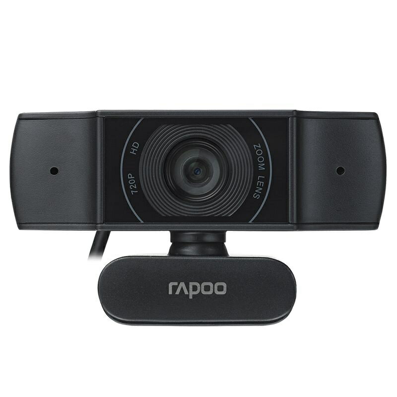 【最高現折268】RAPOO 雷柏 C200 網路視訊攝影機/720P/超廣角/降噪/旋轉鏡頭