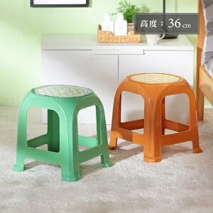 KEYWAY聯府 金座圓椅 / 備用椅 聚餐椅 小椅墊 露營椅 塑膠板凳 RC655【139百貨】