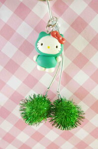【震撼精品百貨】Hello Kitty 凱蒂貓 鎖圈-北海亮綠 震撼日式精品百貨