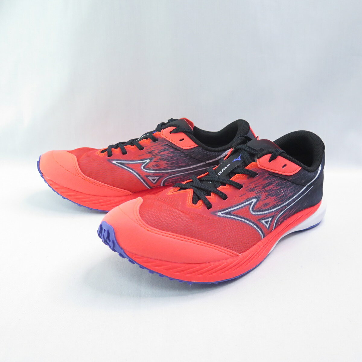 Mizuno U1GD255011 WAVE DUEL 4 男慢跑鞋 運動鞋 珊瑚紅【iSport愛運動】