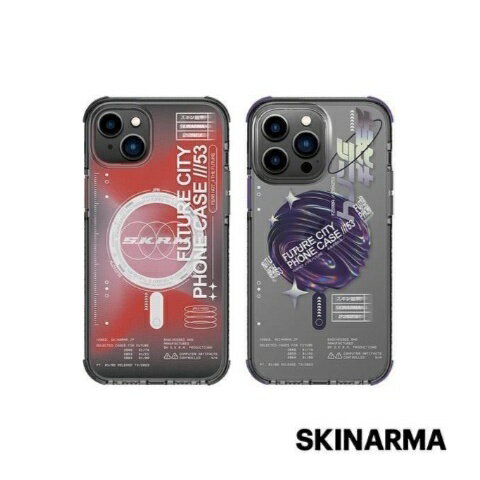 SKINARMA日本東京  iPhone 14全系列 Shorai IML工藝可磁吸防摔手機殼