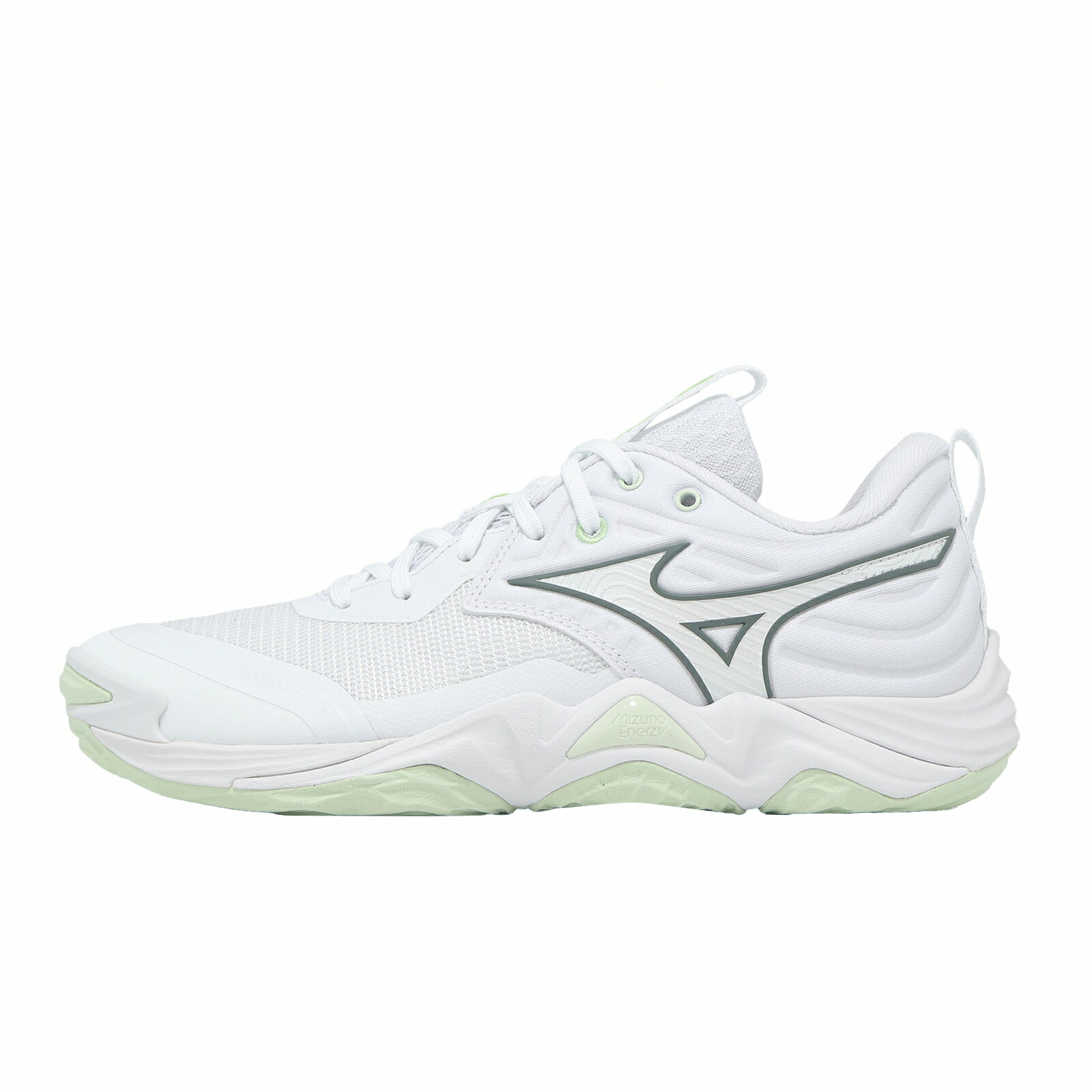 Mizuno 美津濃 排球鞋 Wave Momentum Elite 女鞋 男鞋 白 緩震 運動鞋 V1GC2512-85