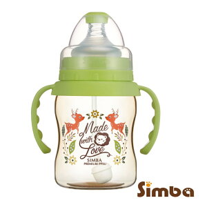 【躍獅線上】Simba小獅王辛巴 桃樂絲PPSU自動把手寬口葫蘆小奶瓶(遇見丘比特) 200ml