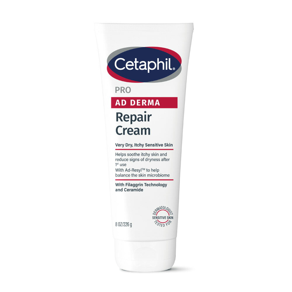 Cetaphil 舒特膚 AD益膚康修護舒敏乳霜 (227g/瓶)【杏一】