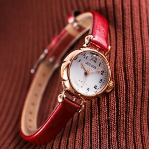 聚利時女表水鉆時裝表小巧時尚復古學生小表盤真皮帶女士手表 女錶