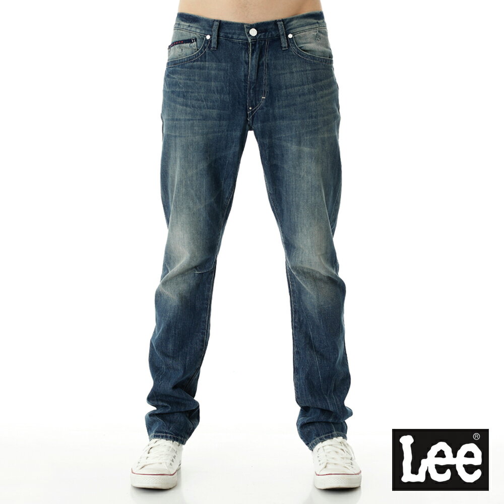 Lee 726中腰標準小直筒牛仔褲-Urban Riders系列-男款