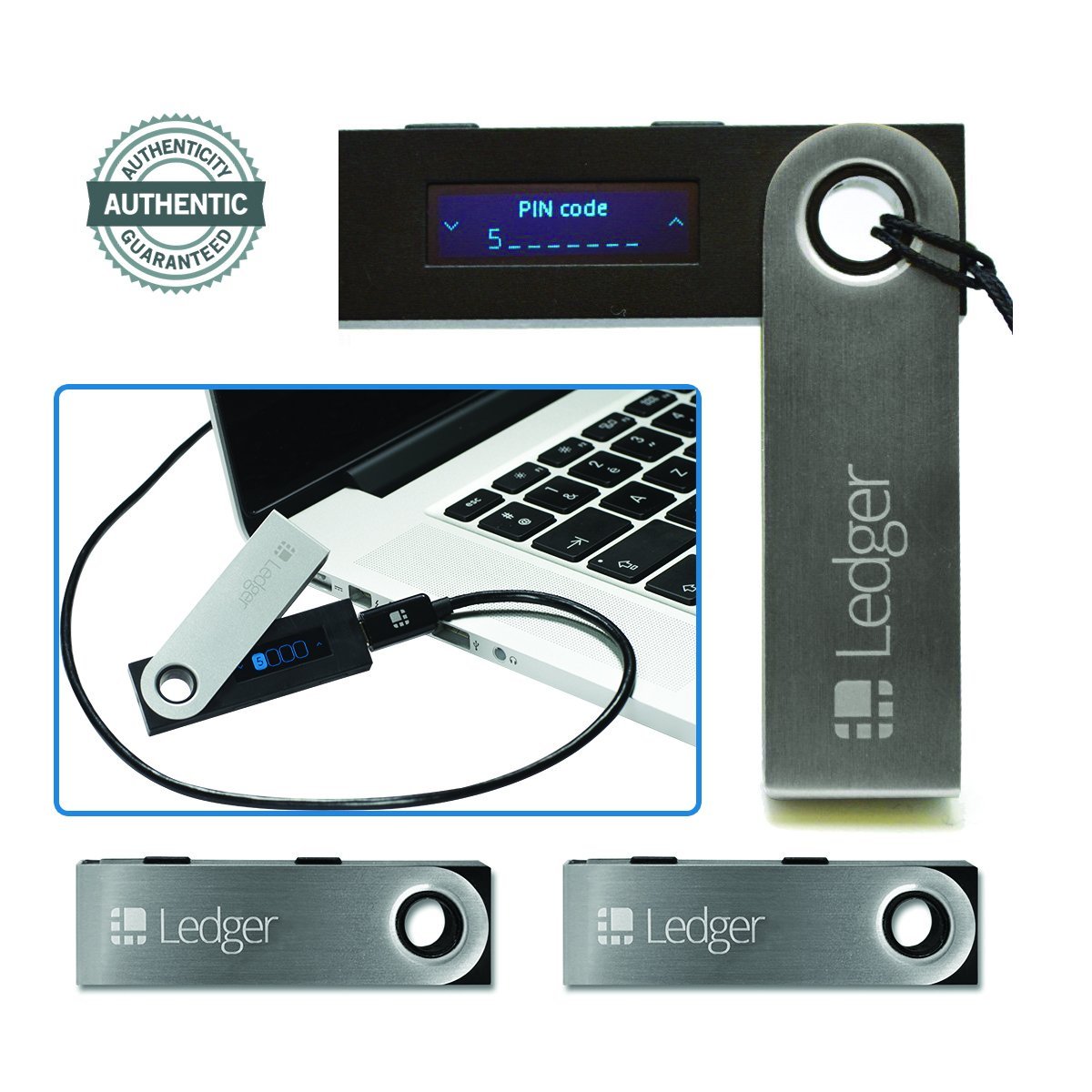 ledger nano s cryptocurrency hardware wallet 2 pack