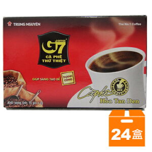 G7 即溶 黑咖啡 2g (15入)x24盒/箱【康鄰超市】