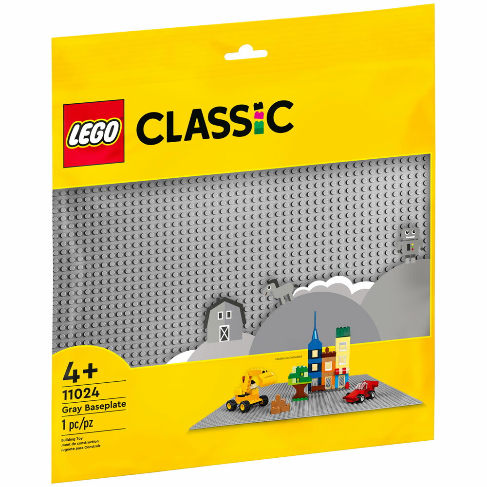 樂高LEGO 11024 Classic 經典基本顆粒系列 灰色底板