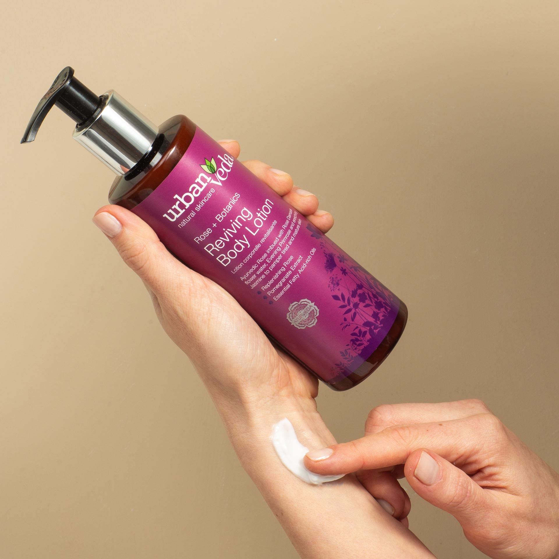 【英國城市吠陀】Urban Veda-玫瑰賦活身體乳液250ml 4