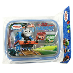 【震撼精品百貨】湯瑪士小火車_Thomas & Friends~湯瑪士小火車樂扣4格不鏽鋼餐盤附蓋*70216