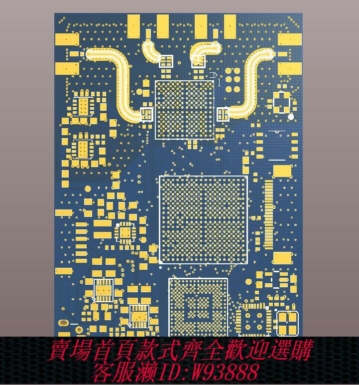 {臺灣公司貨 可打統編}AD9361電路圖設計資料sdr無線模組收發器ad9363 ad9364原理圖pcb