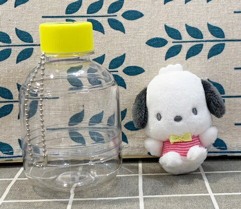 【震撼精品百貨】Pochacco 帕帢狗 三麗鷗帕帢狗造型絨毛娃娃/吊飾-瓶裝#70776 震撼日式精品百貨