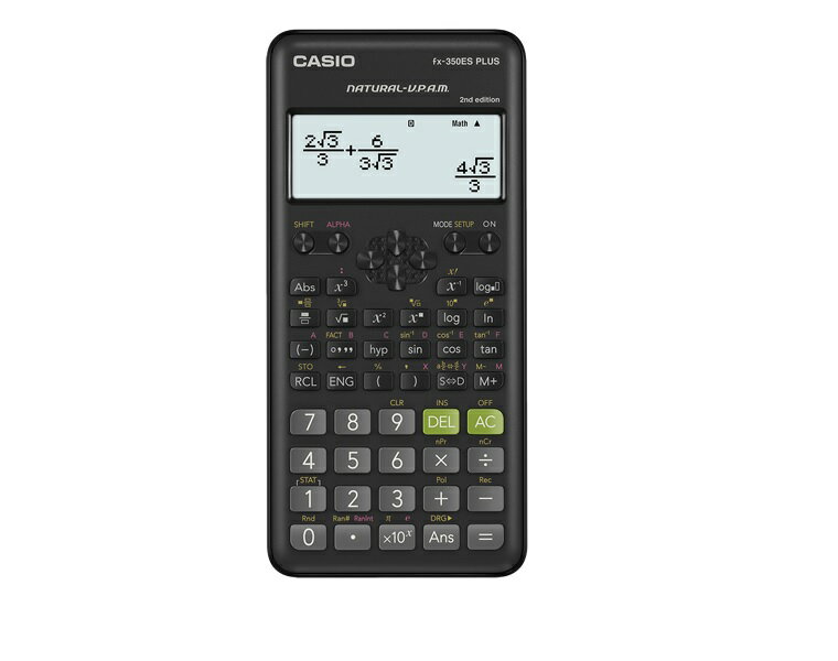 CASIO FX-350ES PLUS Ⅱ 工程用計算機 (第2代機型)