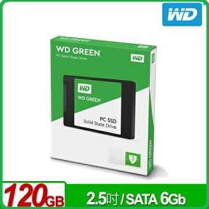WD SSD 120GB 2.5吋固態硬碟 綠標