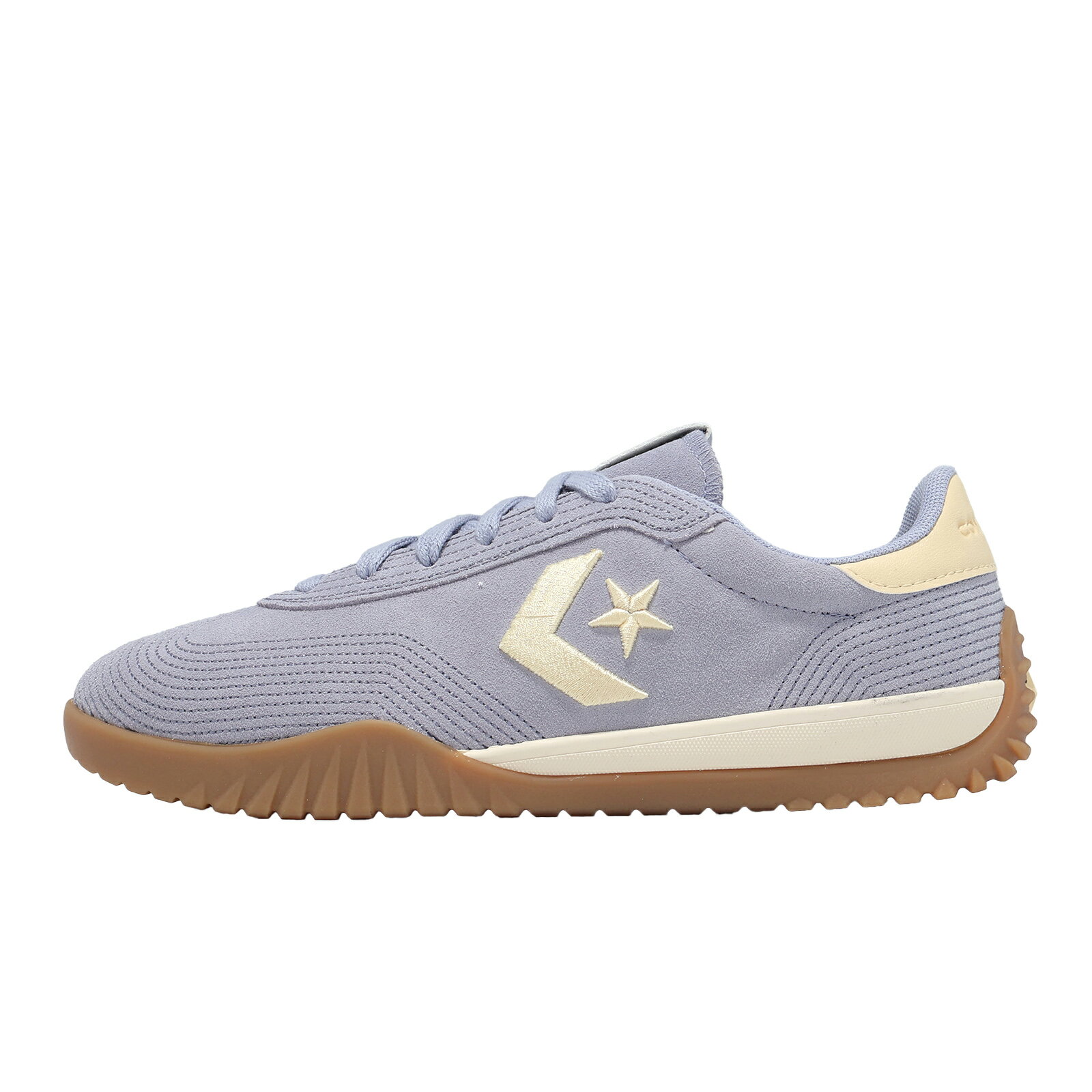 Converse 休閒鞋 Run Star Trainer 男鞋 女鞋 紫 米 膠底 麂皮  A16075C