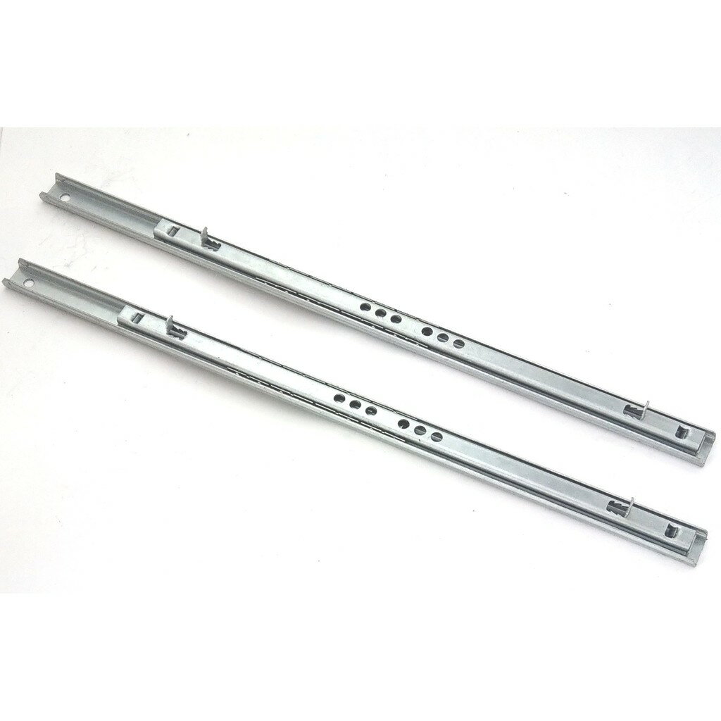 350 x 17 迷你滑軌  工廠直營 台灣優選賣家  含稅  鐵槽 寬17mm 鋼珠滑軌 櫥櫃 家具 附螺絲
