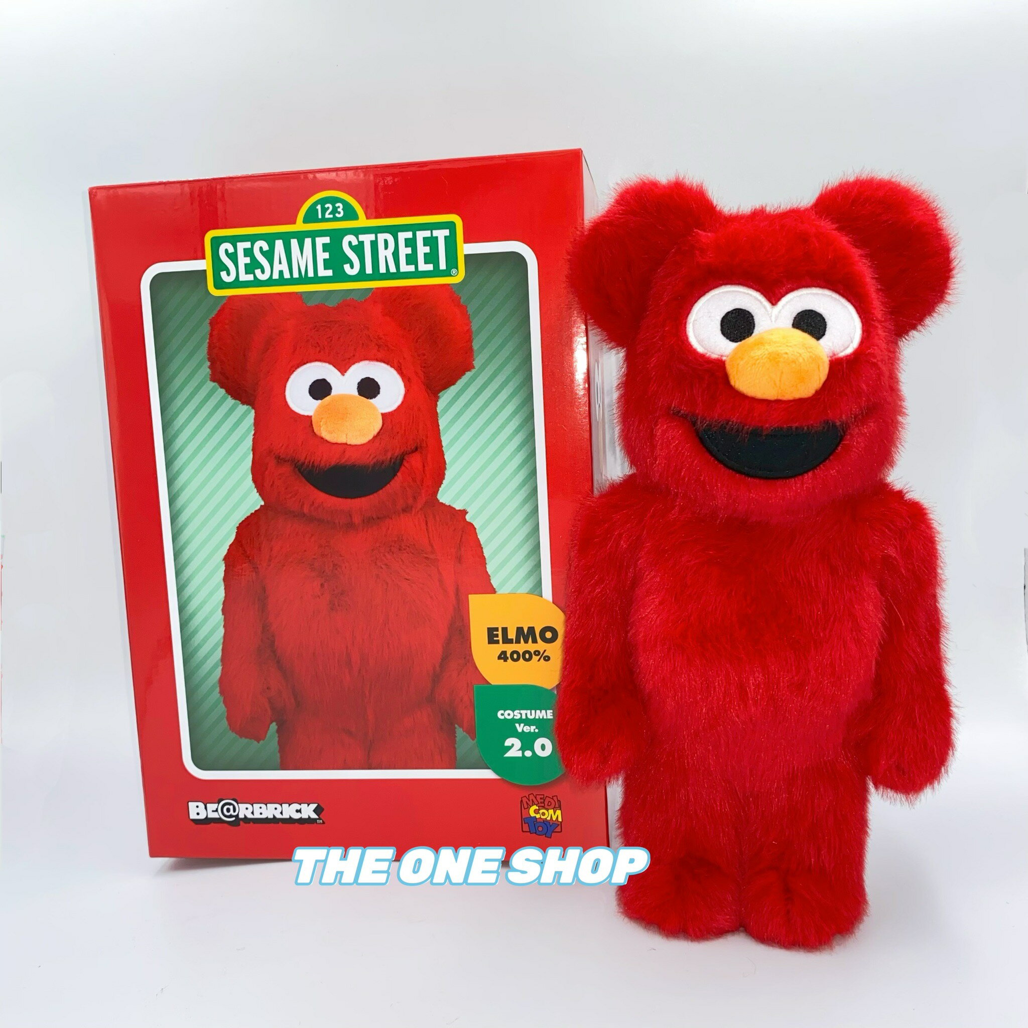 TheOneShop BE@RBRICK SESAME STREET ELMO Costume 2.0 芝麻街 400%