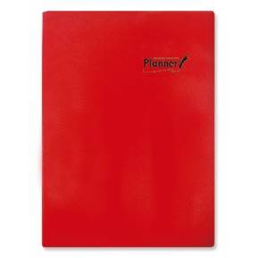 【珠友】2018年A5週誌1週1頁+筆記-A紅(共7版)