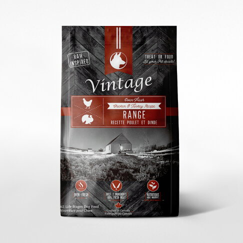 【Vintage 凡諦斯】無穀野宴鮮肉 全齡犬 天然烘培糧 雞肉+火雞肉 犬飼料 犬糧 鮮肉寵物糧_300G 0