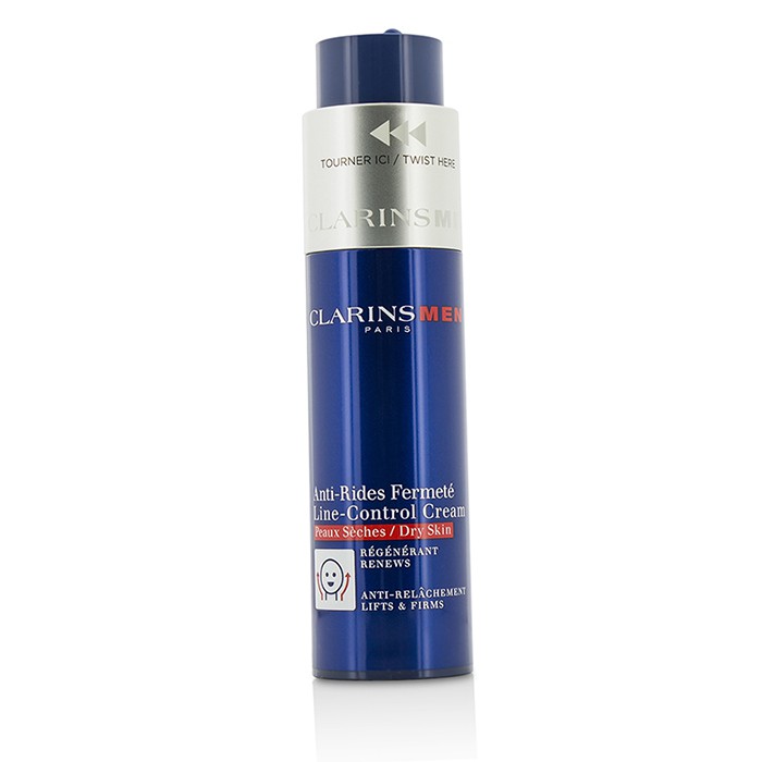 克蘭詩 Clarins - 男士高效緊膚霜 (乾燥肌膚) Men Line-Control Cream 4