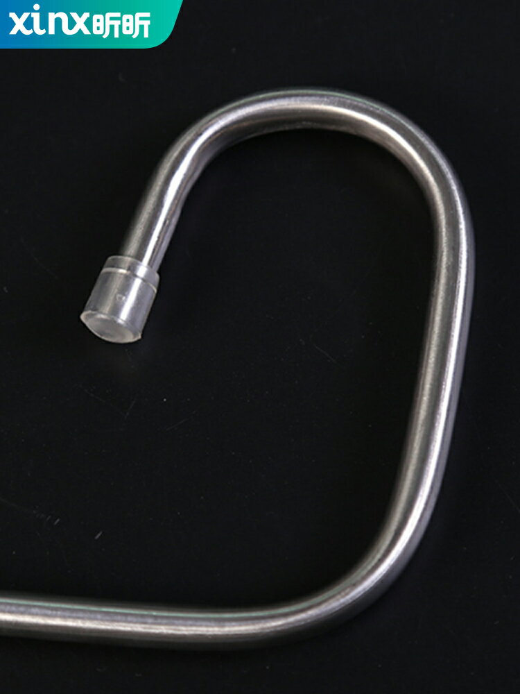 不銹鋼S型褲架家用無痕掛褲子衣架多層多功能魔術褲夾收納神器 2