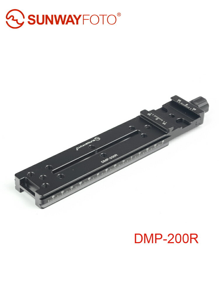 SUNWAYFOTO DMP-200R全景接片云臺單反通用旋鈕長板夾座阿卡快裝板底座