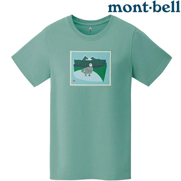 Mont-Bell PS.COT T Rock Ptarmigan 電鳥 女款 短袖棉T 2104832