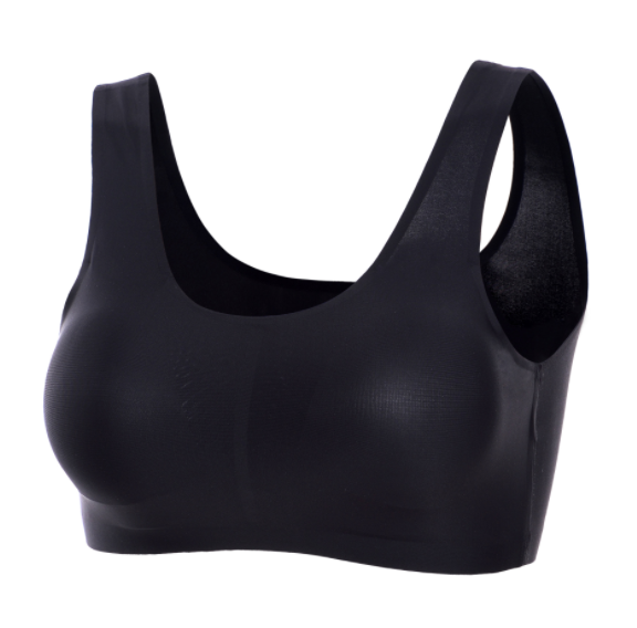 加大尺碼內衣 M~5XL 冰絲無痕內衣 夏天涼爽不悶熱 運動內衣 瑜珈內衣 冰絲內衣 大尺碼內衣 無縫無鋼圈零束縛 櫻桃嚴選 1