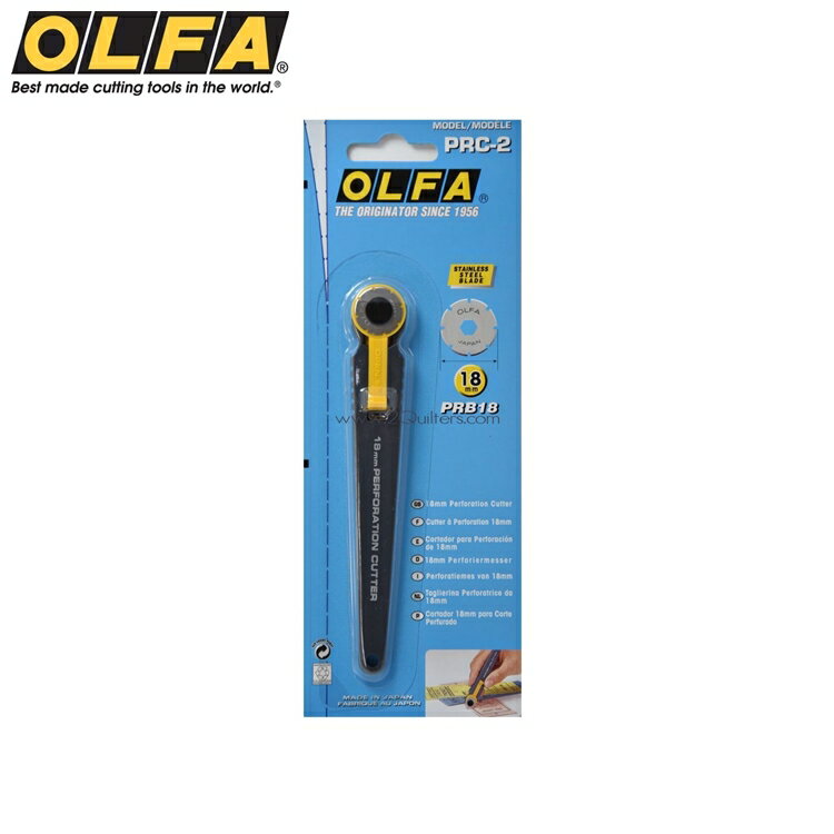 耀您館★日本OLFA虛線刀PRC-2旋轉切刀圓形刀圓刀圓刃刀虛線滾刀OLFA滾刀優惠券虛線製作18mm滾刀【APP下單點數4倍送】