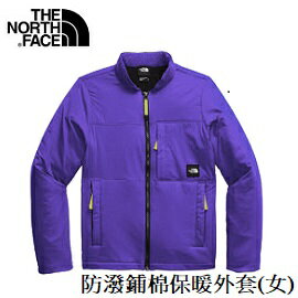 [ THE NORTH FACE ] 女 DWR防潑鋪棉保暖外套紫 / NF0A4R1ANL4